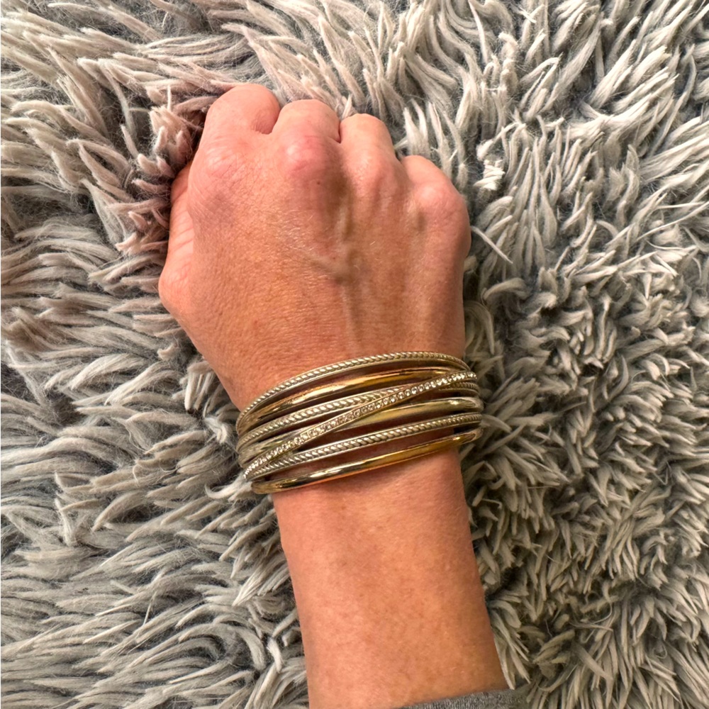 Brighton Mixed Metal Cuff Bracelet